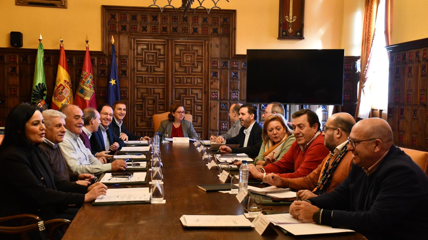 Pleno de la Diputación de Toledo.