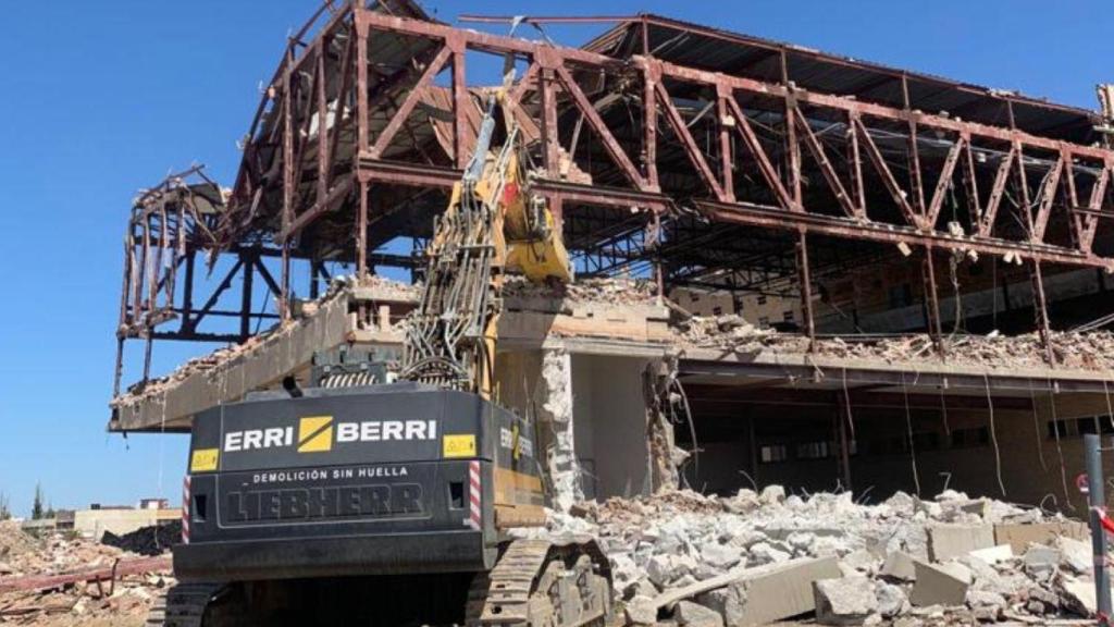 Una de las máquinas de Erri Berri, en la Laboral.