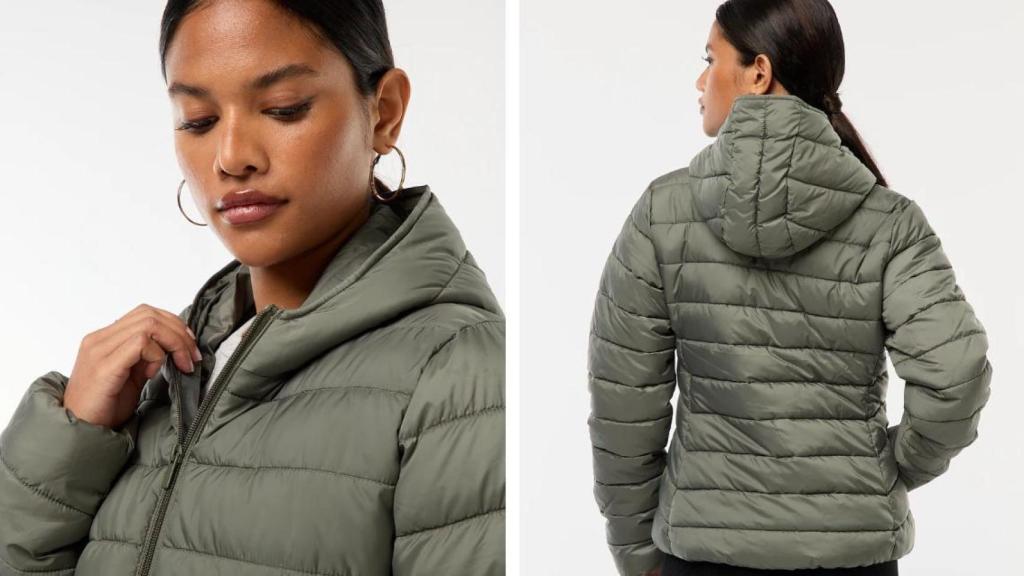 Cazadora acolchada ligera.