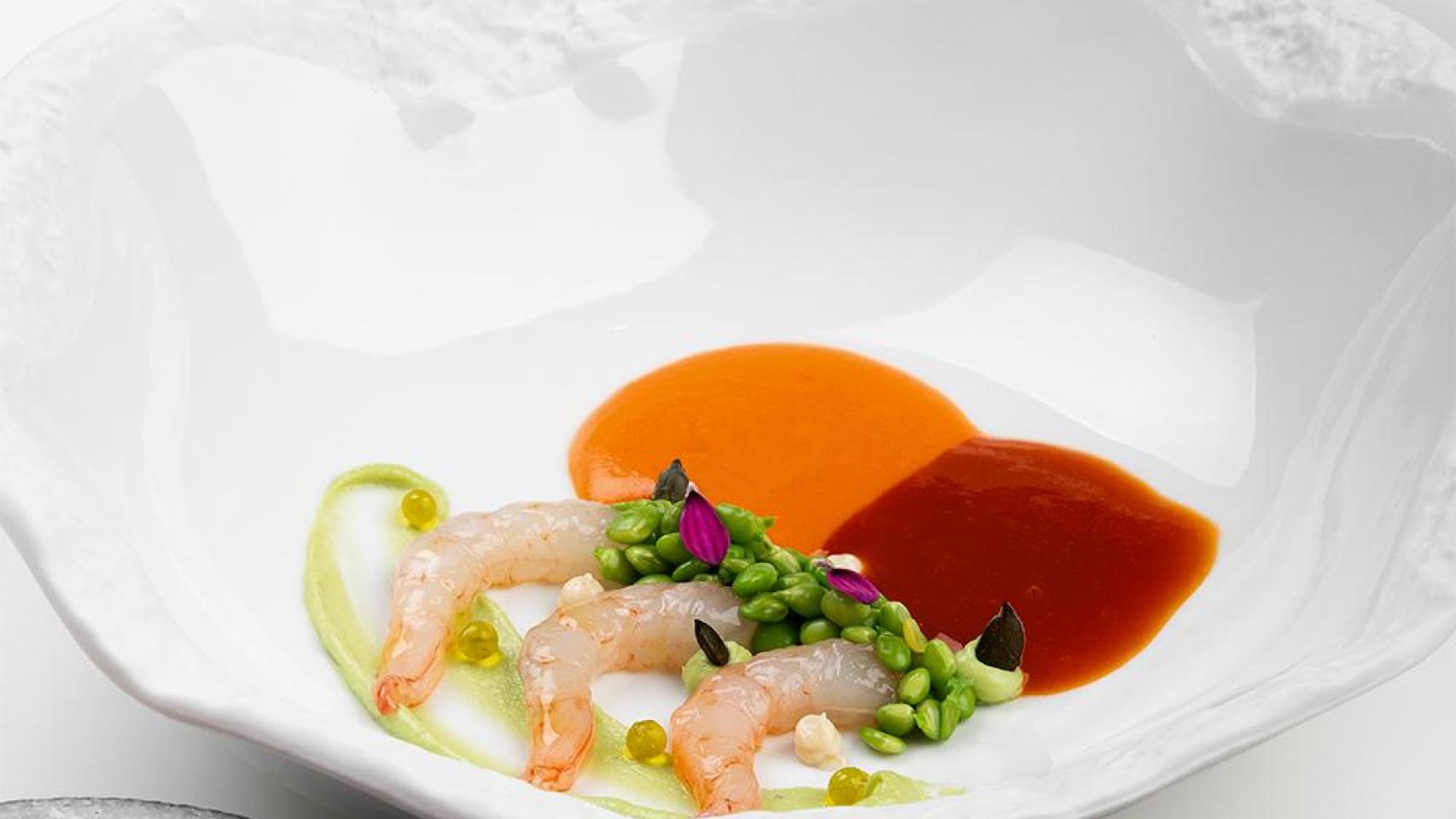 Uno de los platos del restaurante.