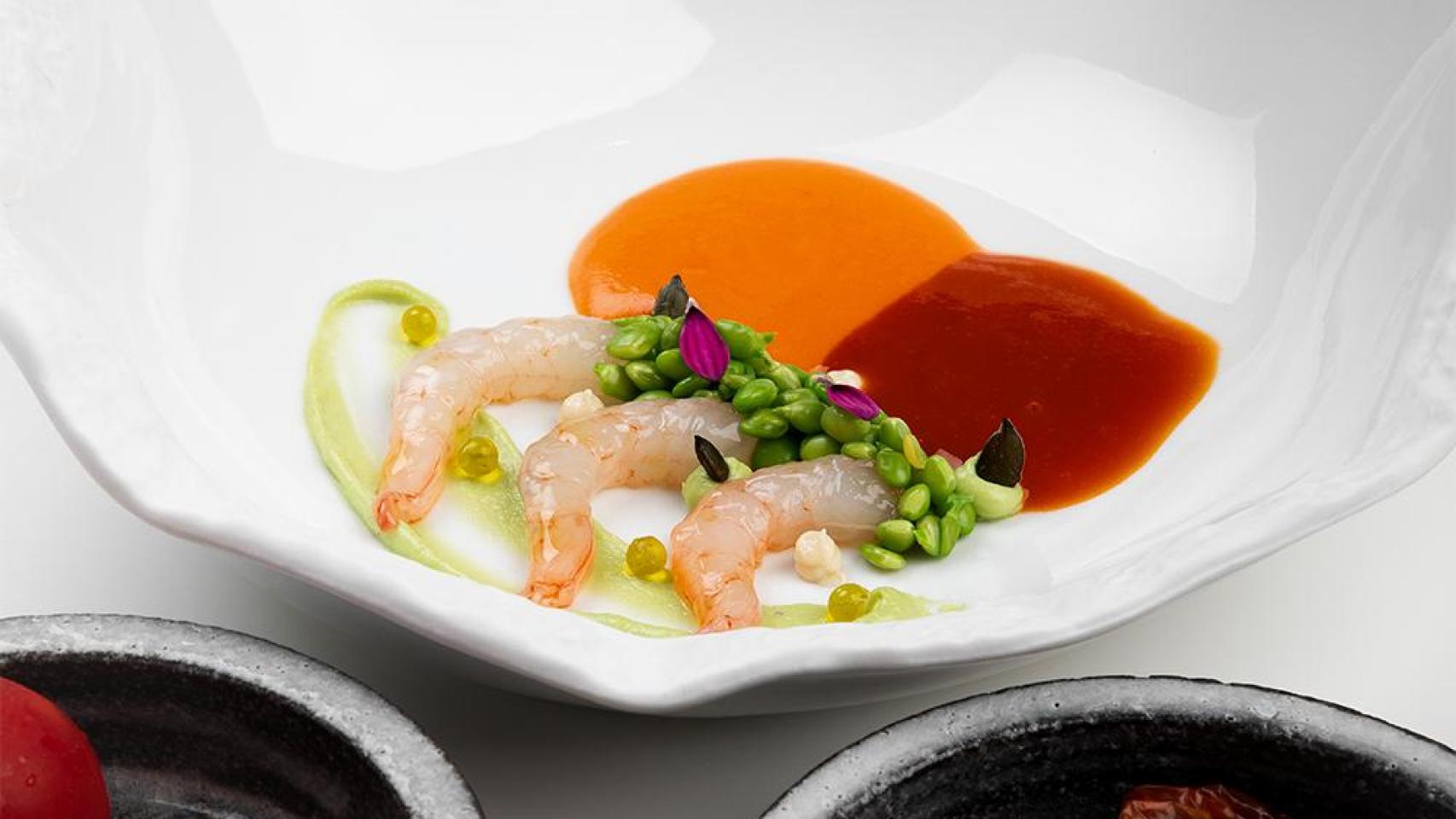 Uno de los platos del restaurante.