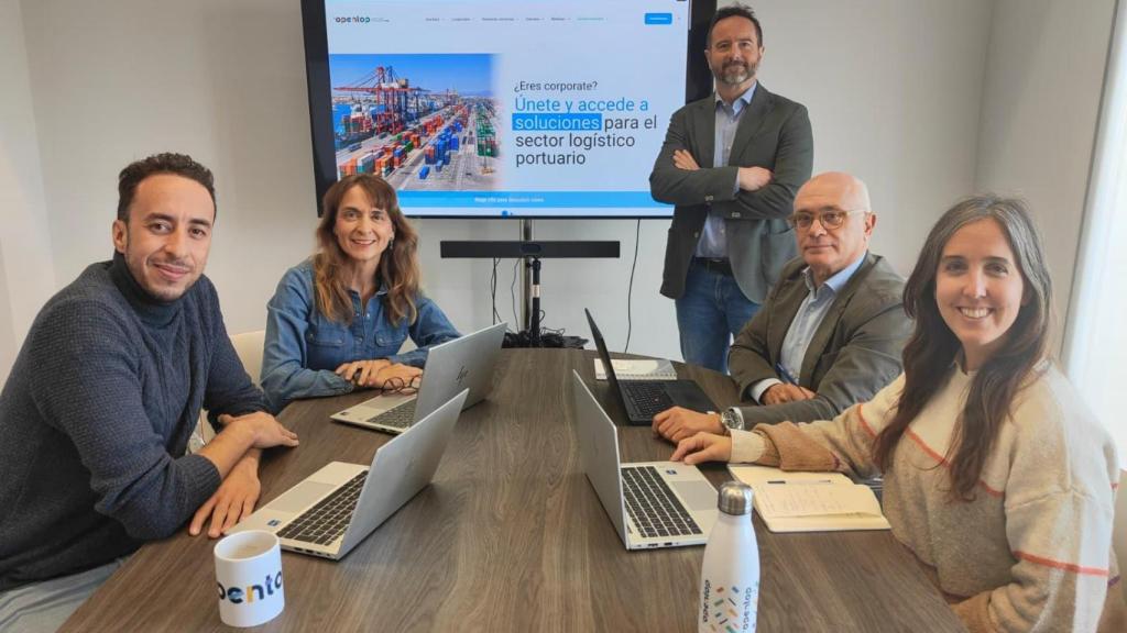 Sesión de trabajo del equipo de Opentop.