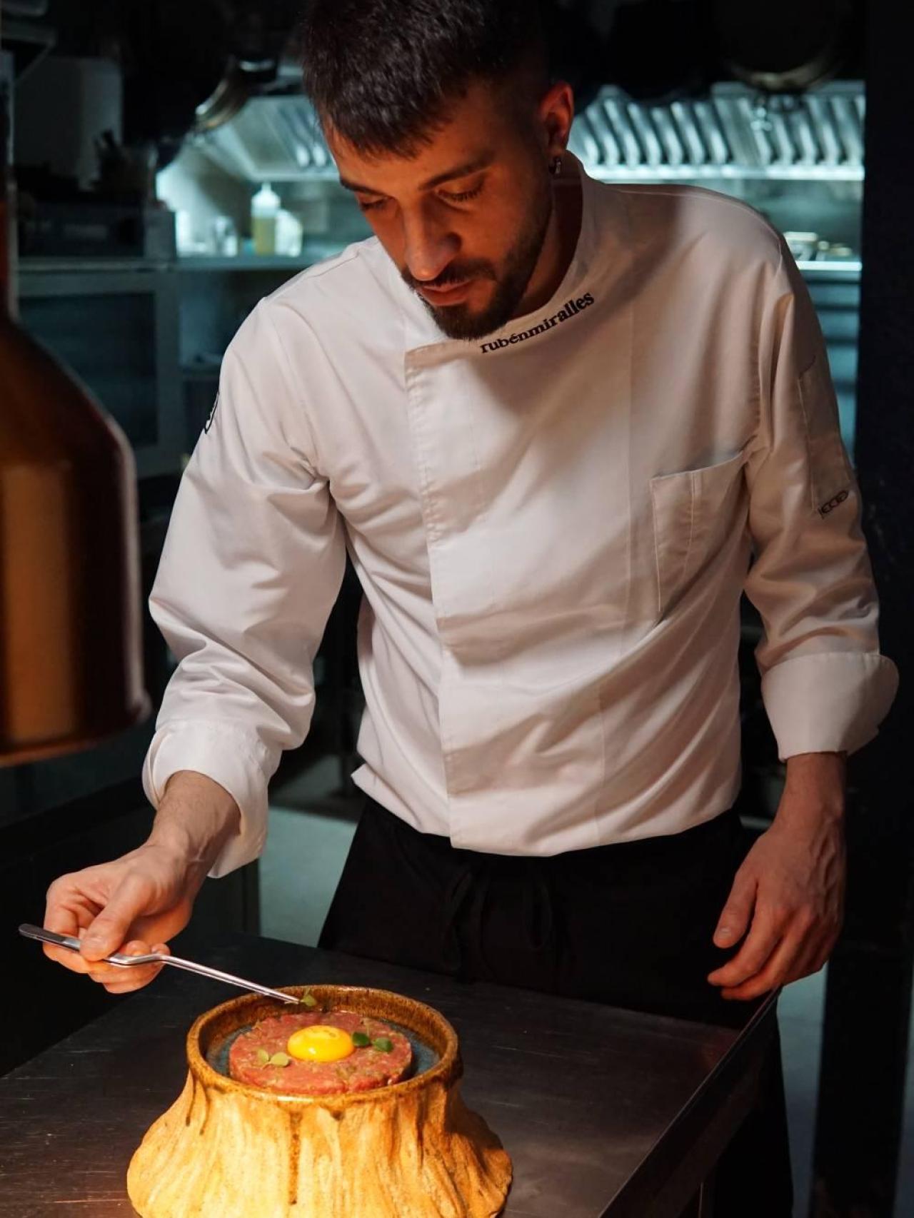El chef Rubén Miralles.
