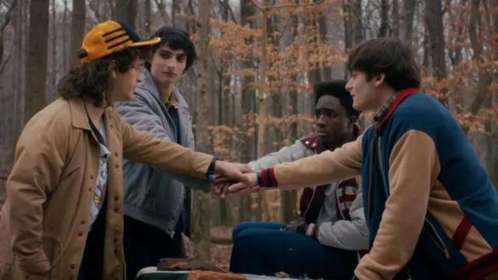 Una escena de la quinta temporada de 'Stranger Things'