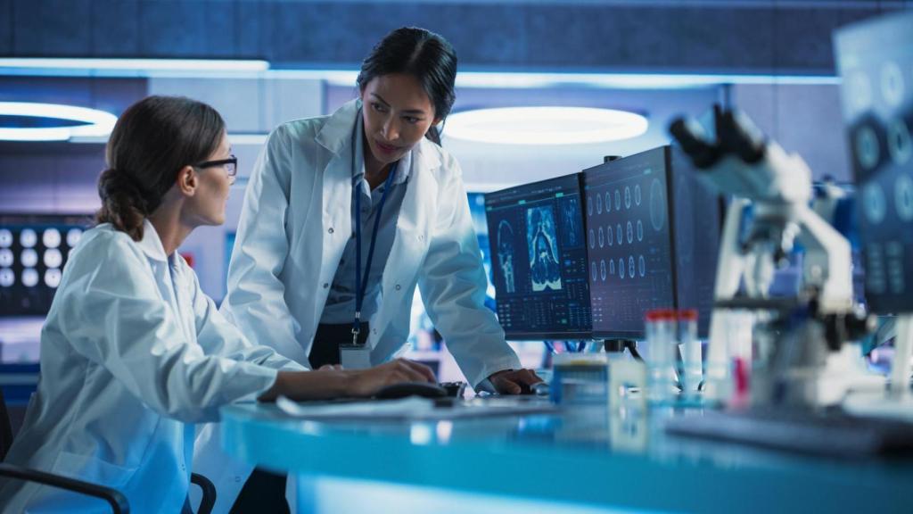 Imagen de archivo de un laboratorio