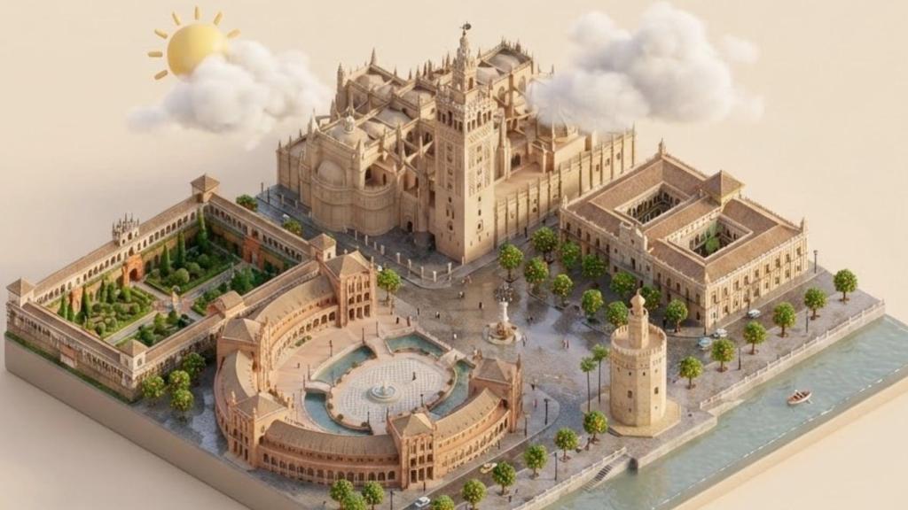 Sevilla en 3D