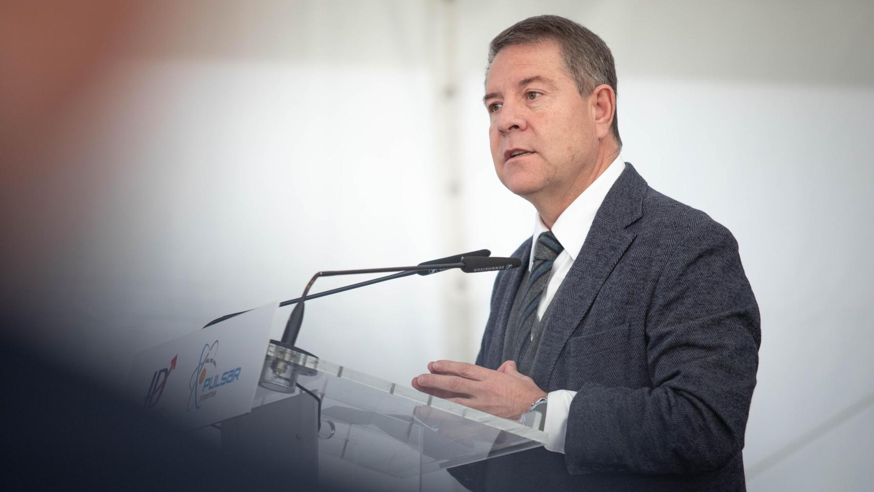 Emiliano García-Page, presidente de Castilla-La Mancha. Foto: JCCM.