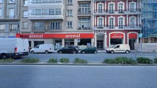 Imagen del Arenal de Cuatro Caminos en A Coruña