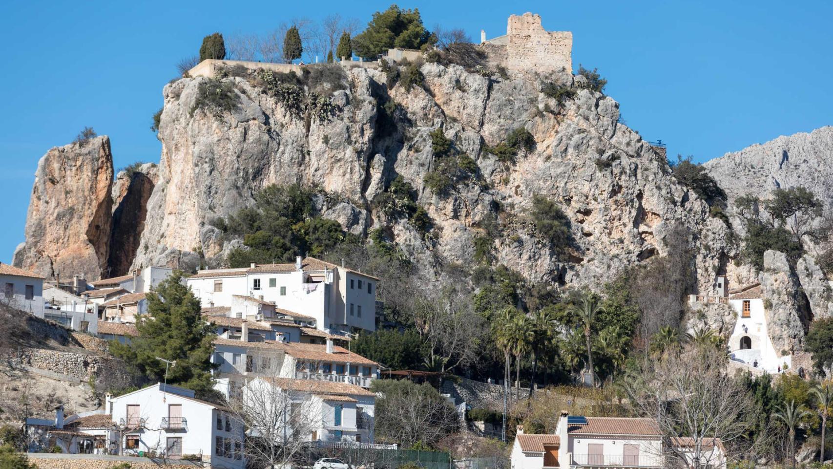 Vistas generales Guadalest.
