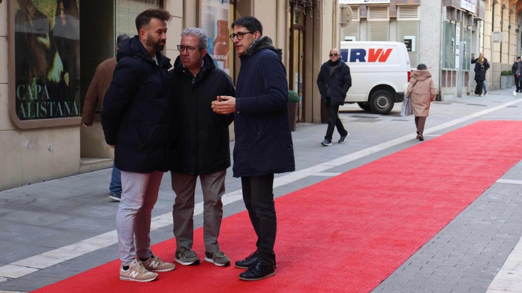 David Gago, Ruperto Prieto y Ángel Hernández en San Torcuato