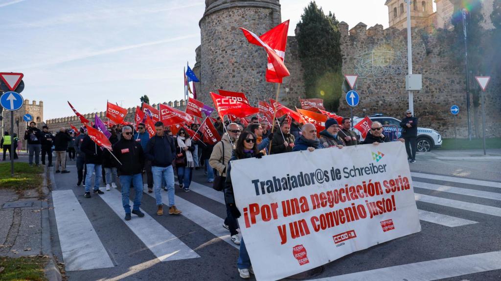 Manifestación CCOO Toledo.