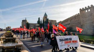 Manifestación CCOO Toledo.