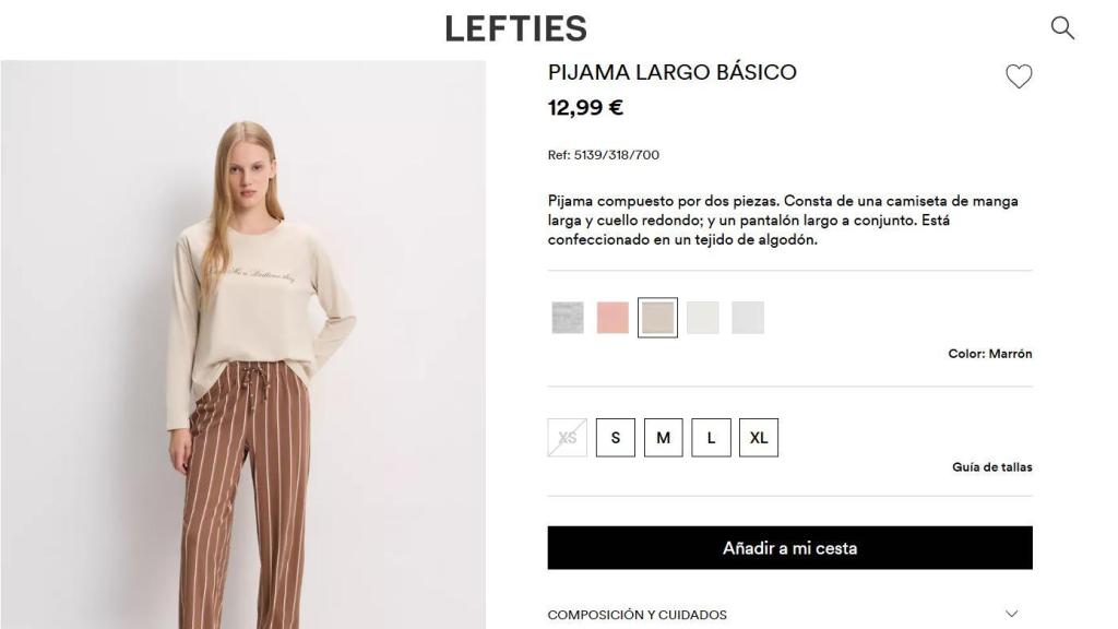 Pijama largo. Ref: 5139/318/700
