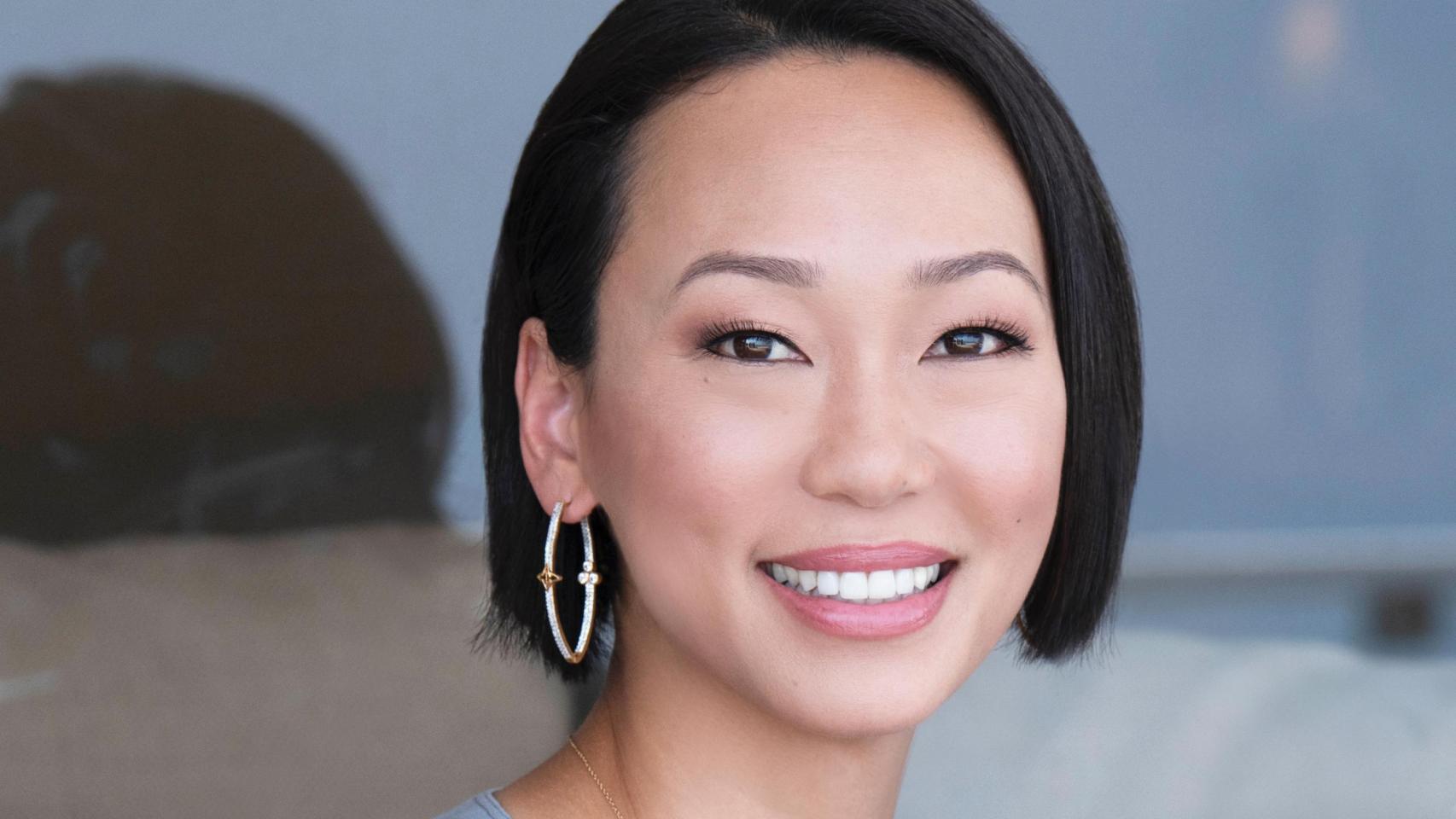 La empresaria Vicky Tsai (Tatcha Beauty) en un retrato.