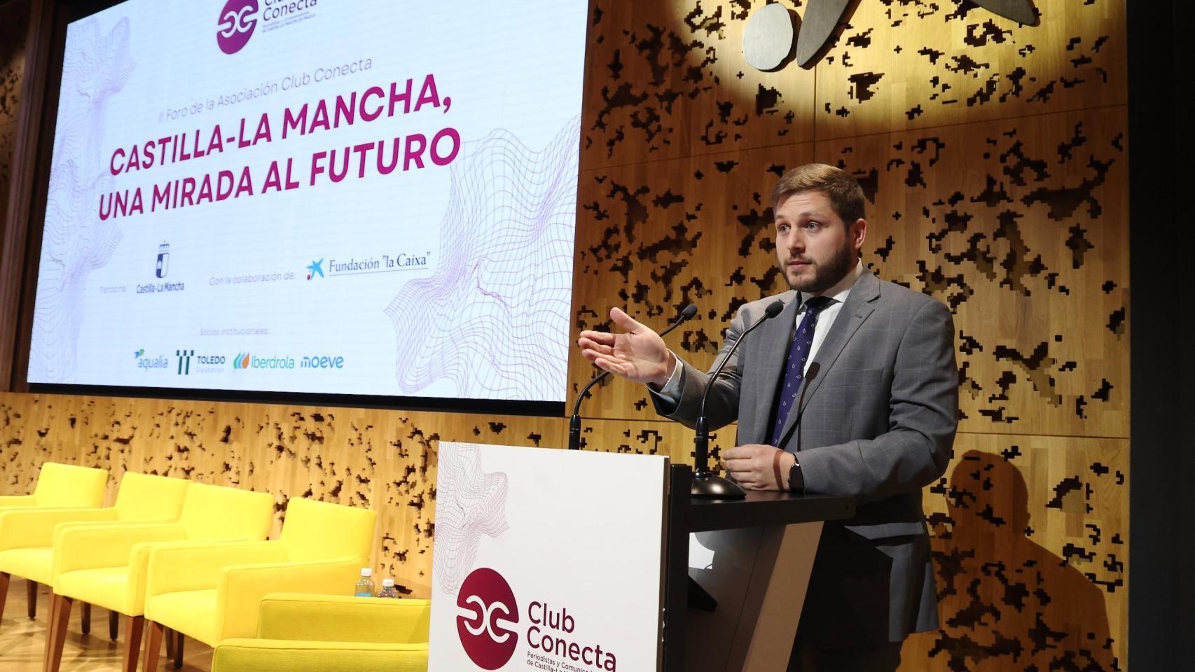 Nacho Hernando es el consejero de Fomento de Castilla-La Mancha.