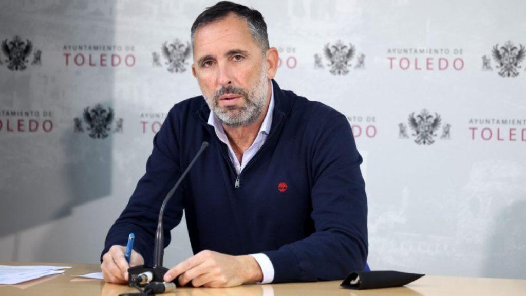 El concejal de Movilidad y Transportes de Toledo, Iñaki Jiménez, en una imagen de archivo.