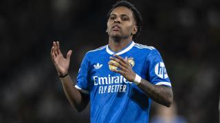 Rodrygo se lamenta durante el partido ante el Elche.