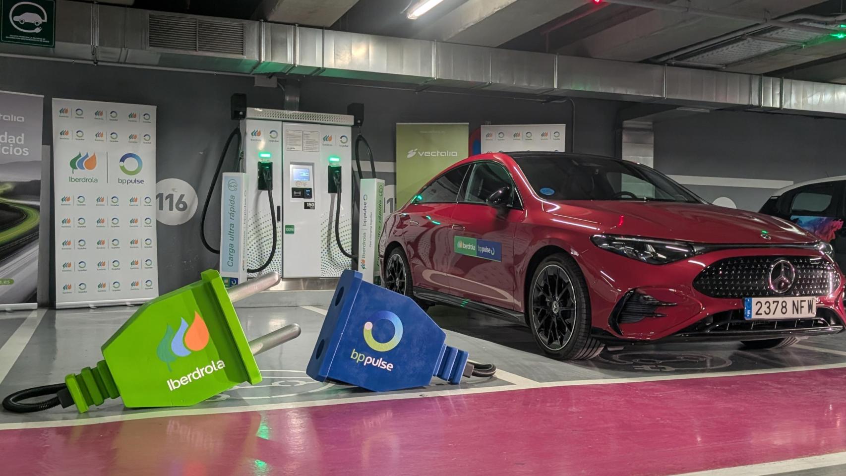 Los nuevos puntos de carga rápida.