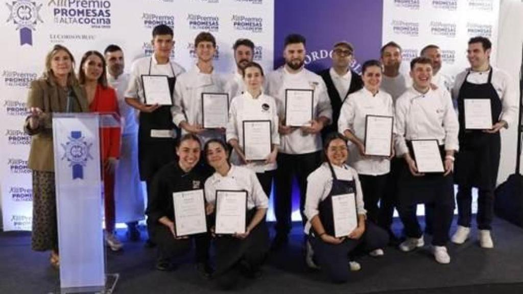 Alguno de los seleccionados para participar en la siguiente fase del Premio Promesas en Le Cordon Bleu 2026