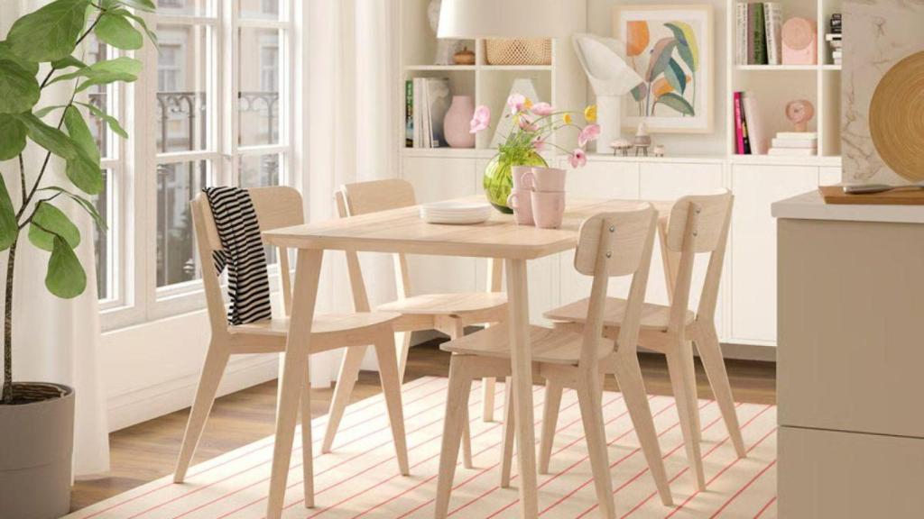 Ikea rebaja la mesa de comedor que parece de diseño y de la que te vas a enamorar a primera vista