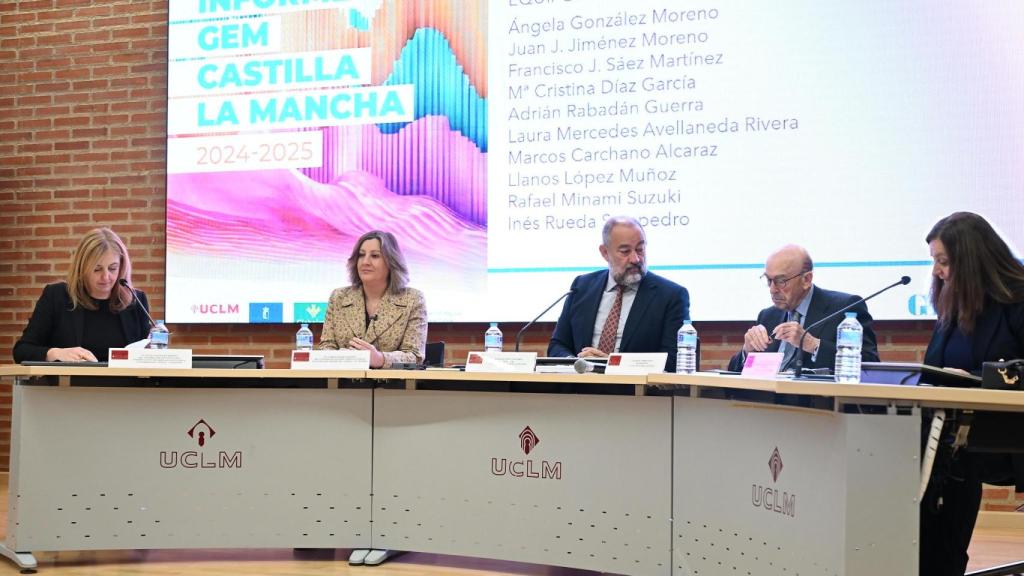Presentación del Informe GEM en Albacete.