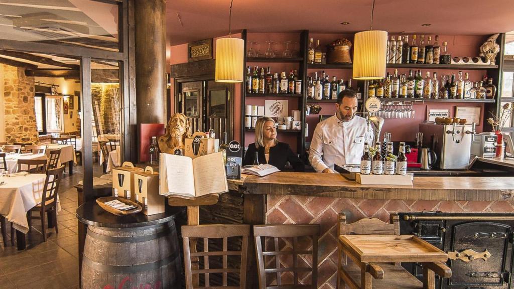 El interior de Coscolo Restaurante.