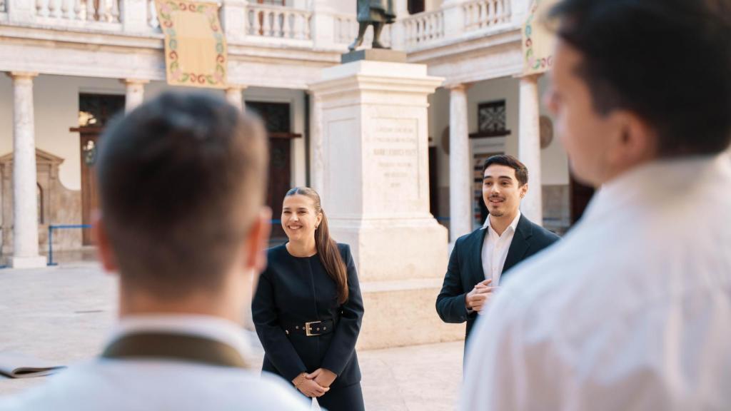 Carolina y Alberto, los fundadores de Tardana Events. EE