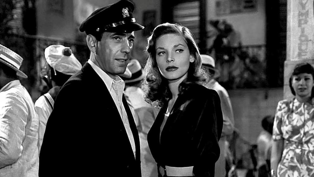 Bogart y Lauren Bacall en 'Tener y no tener' (1942)