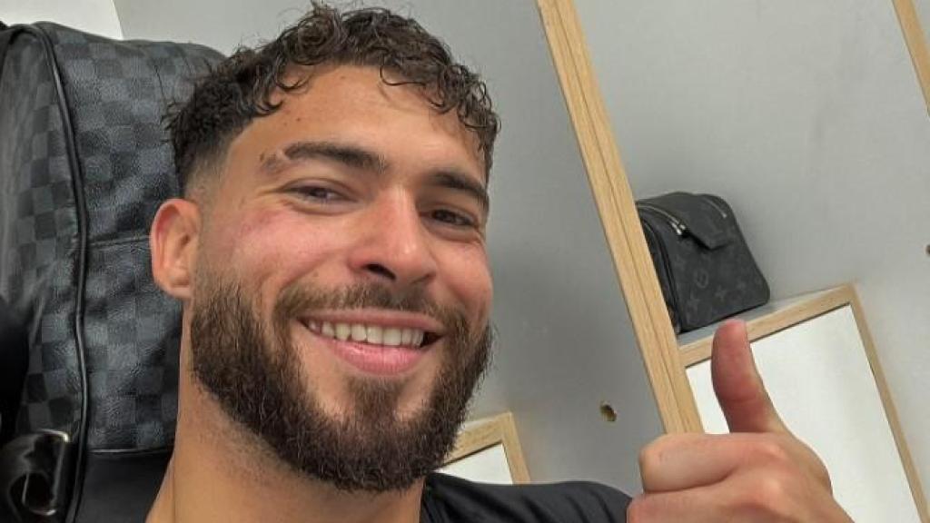 Dani Sánchez, jugador del Málaga CF.