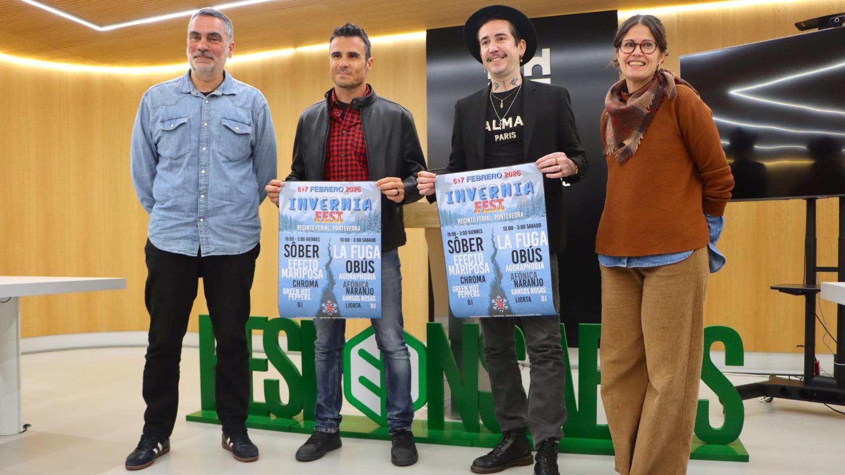 Así será el Invernia Fest de Pontevedra, un nuevo festival de rock y pop