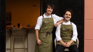 Noé David y Arán Rodrigo, dueños del restaurante Pipilacha