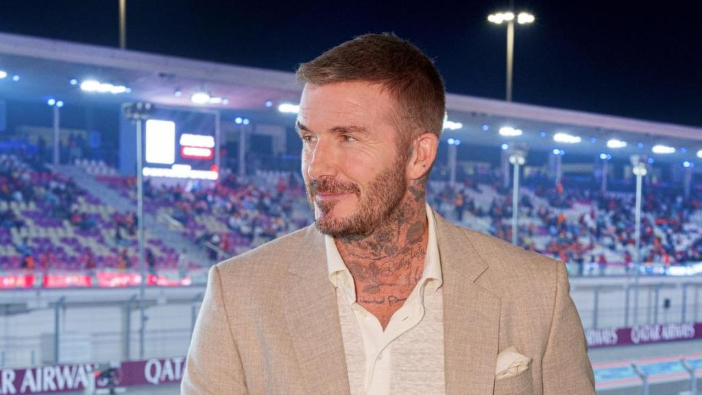 David Beckham, en una imagen de sus redes sociales.