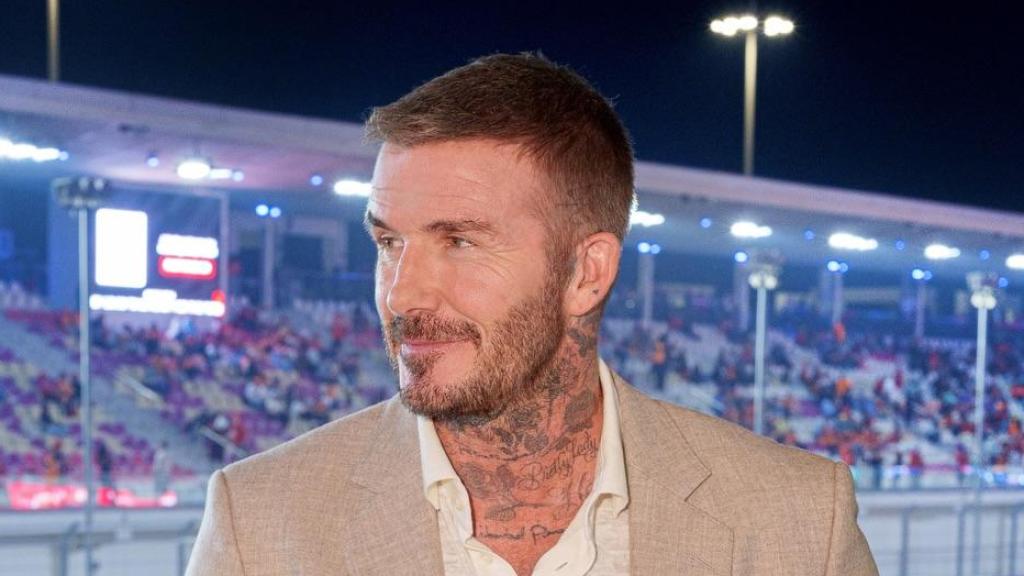 David Beckham, en una imagen de sus redes sociales.