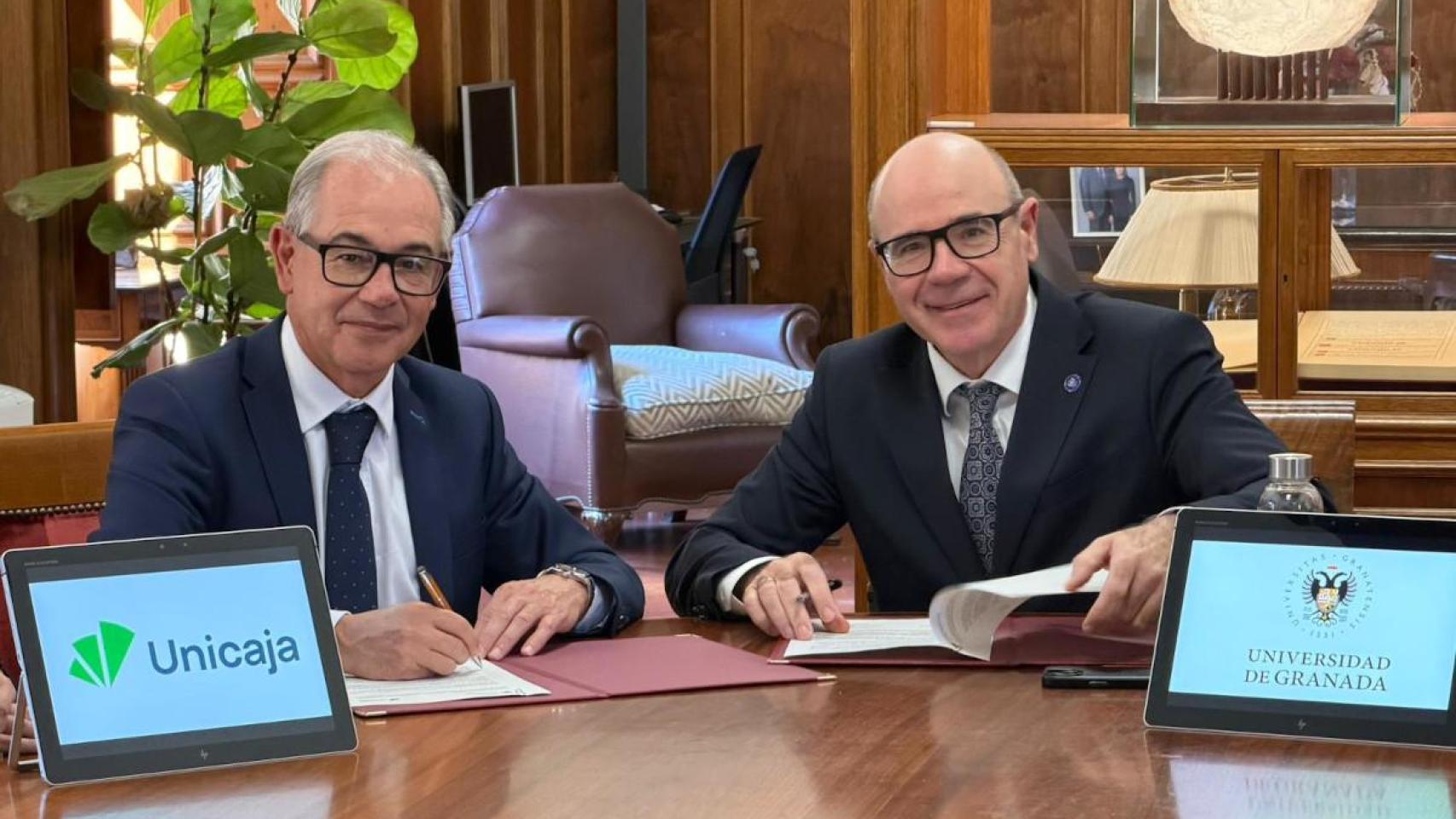 Isidro Rubiales y Pedro Mercado.