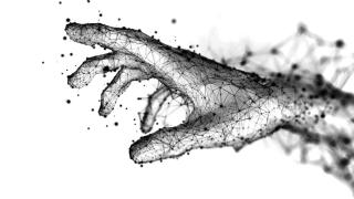 Una mano digital. Foto: Pngtree