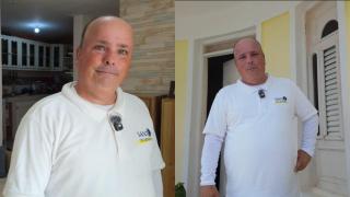 Montaje con dos imágenes de Guillermo.