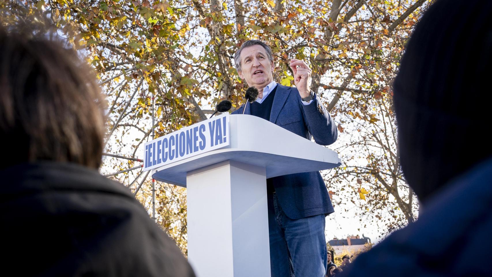 El presidente del Partido Popular, Alberto Núñez Feijóo.