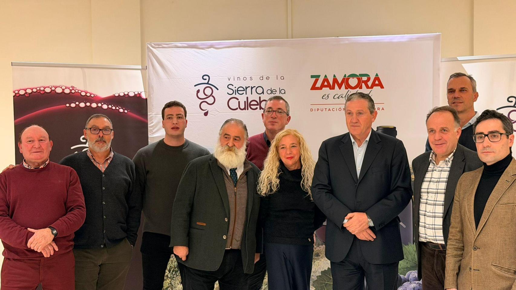 Imagen de la presentación de los vinos de la nueva DO Sierra de la Culebra en Zamora