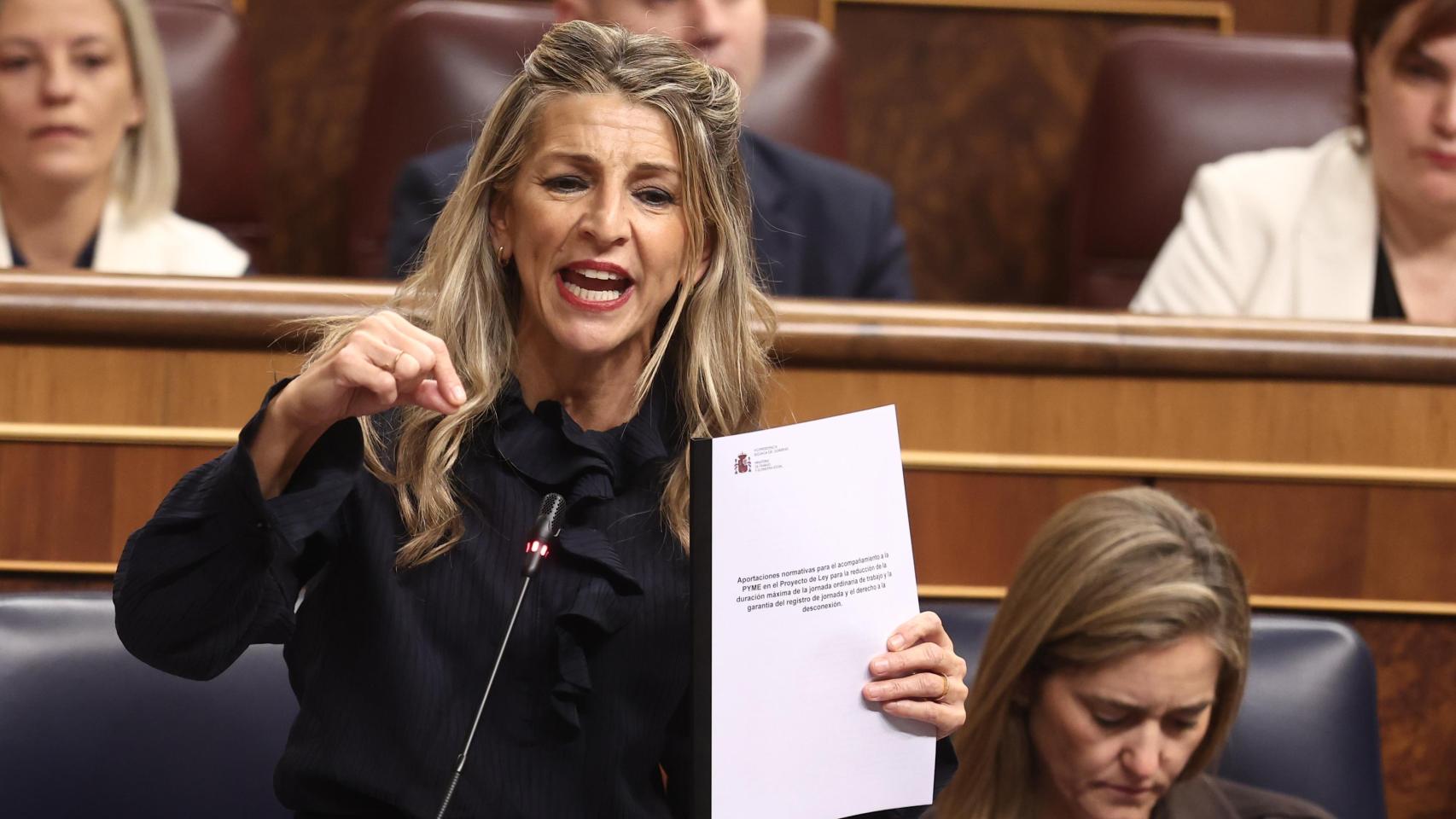 Yolanda Díaz, vicepresidenta segunda del Gobierno y ministra de Trabajo.