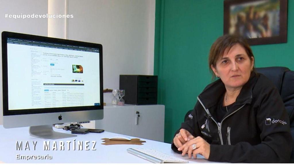 May Martínez en el programa 'Equipo de Investigación'