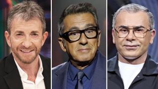 Pablo Motos, Andreu Buenafuente y Jorge Javier Vázquez en un montaje de BLUPER.