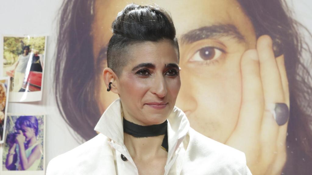 Alba Flores en el photocall del documental 'Flores para Antonio'.