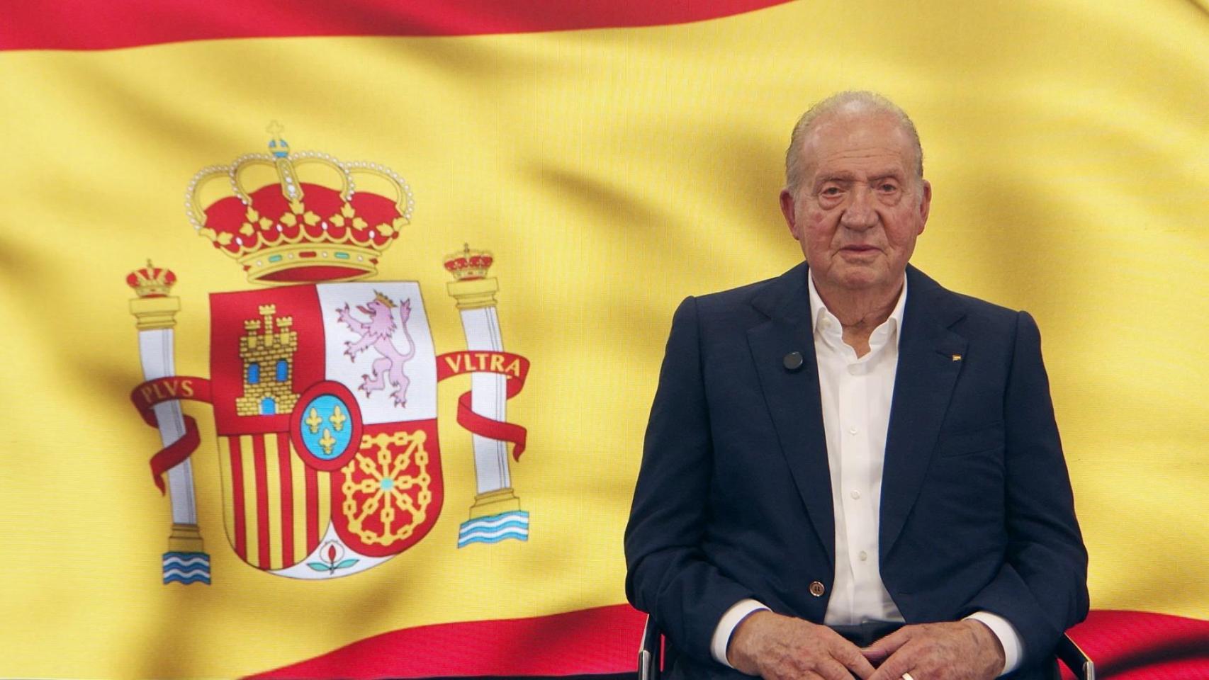Juan Carlos I alaba la Transición y pide apoyo para Felipe VI en un vídeo tras ser apartado del 50 aniversario de la Monarquía.