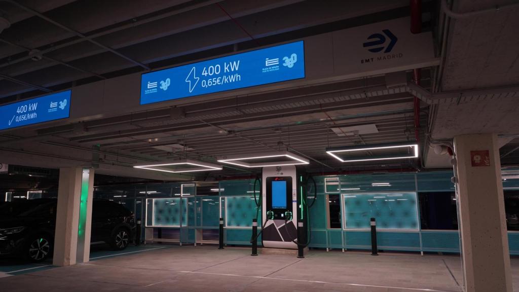 Instalación hub Plaza de España 360.