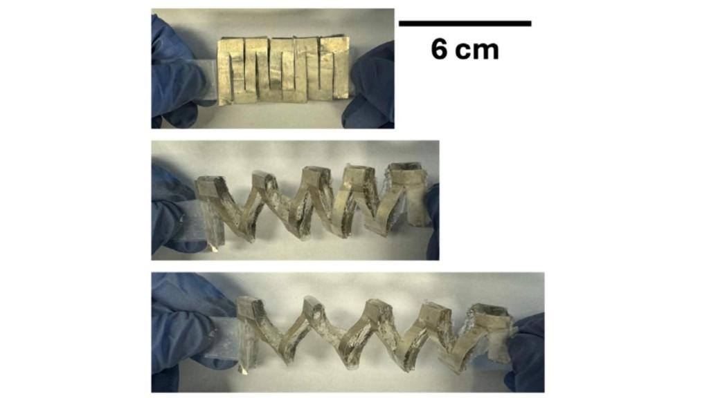 Prototipo de la batería inspirada en los limones.