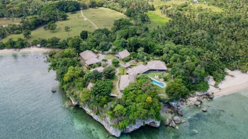 Isla privada en la que Elisabet pasará sus navidades.