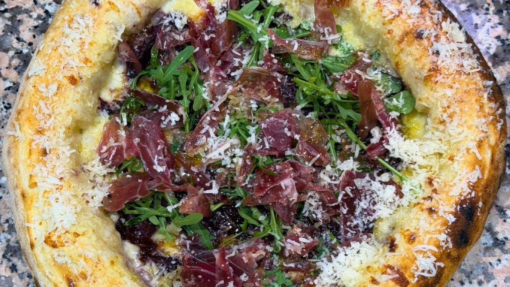 Pizza Valdepeñas, de El Leñador.