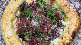 Pizza Valdepeñas, de El Leñador.