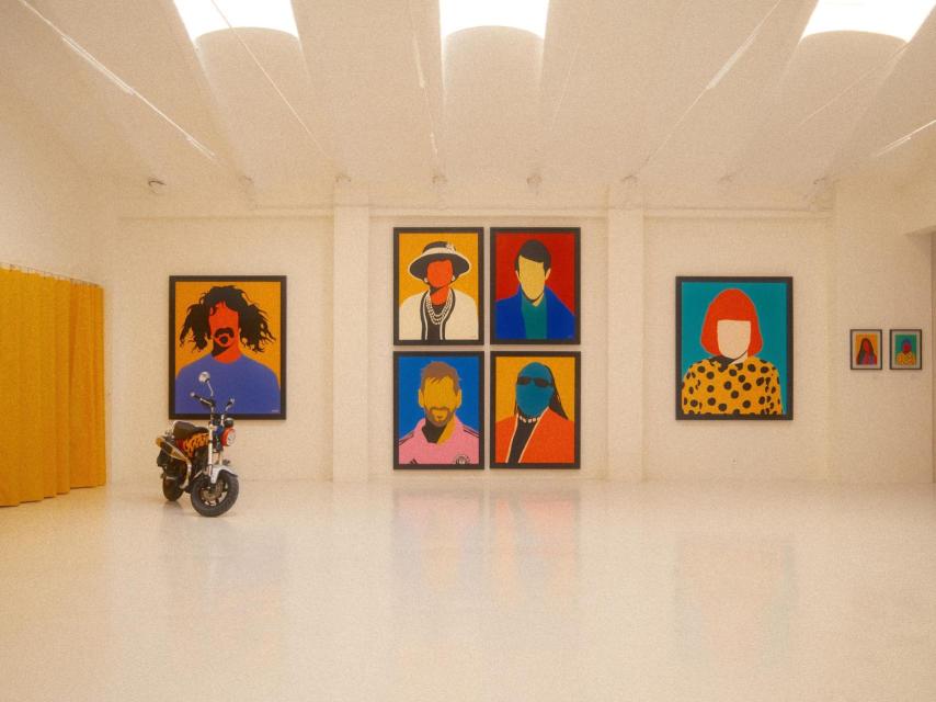 Interior del espacio creativo.