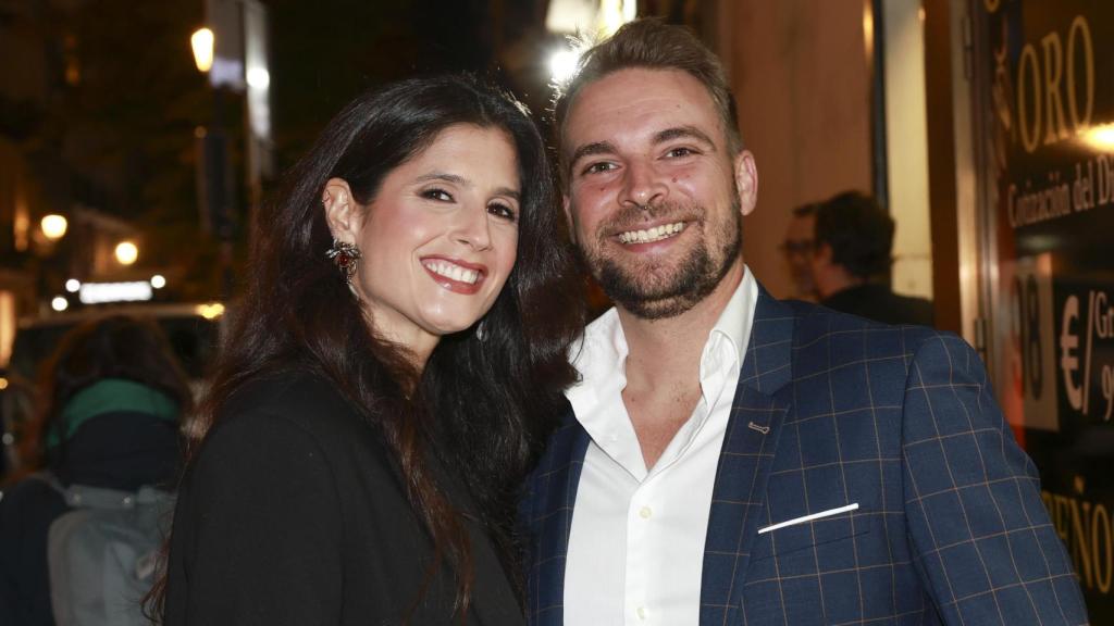 José María con su pareja, María, en un acto público.